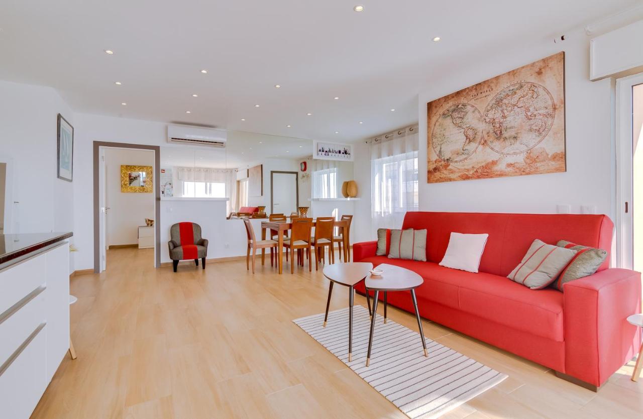 Ferienwohnung Al - Ocean Wide View Quarteira Exterior foto